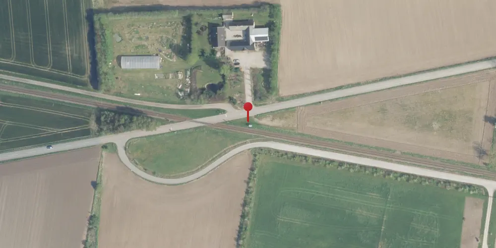 Historisk kort over Strølille Trinbræt Historisk kort over Strølille Trinbræt