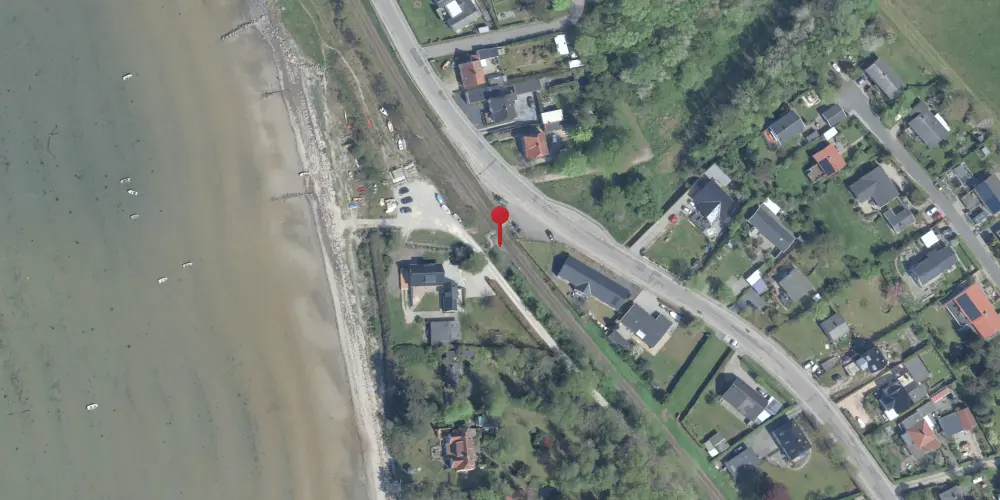 Historisk kort over Bjørnehoved Trinbræt Historisk kort over Bjørnehoved Trinbræt