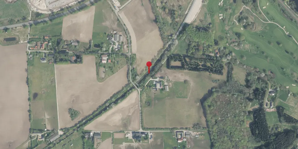 Historisk kort over Store Hestehave Trinbræt