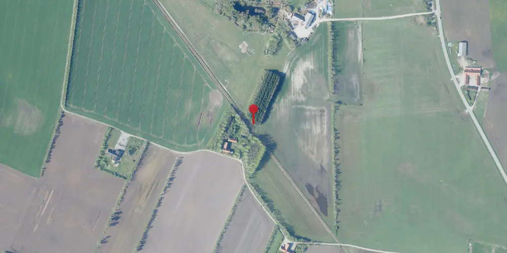 Historisk kort over Raakjær Trinbræt Historisk kort over Raakjær Trinbræt