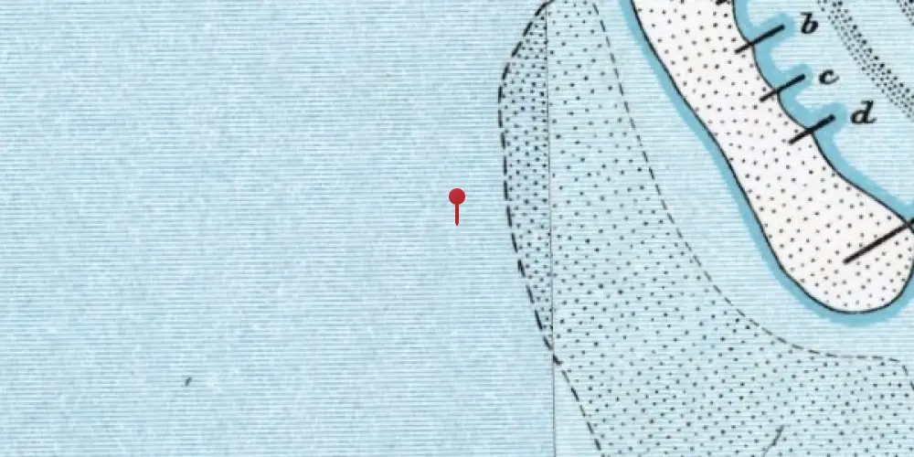 Historisk kort over Thyborøn Færge Trinbræt Historisk kort over Thyborøn Færge Trinbræt