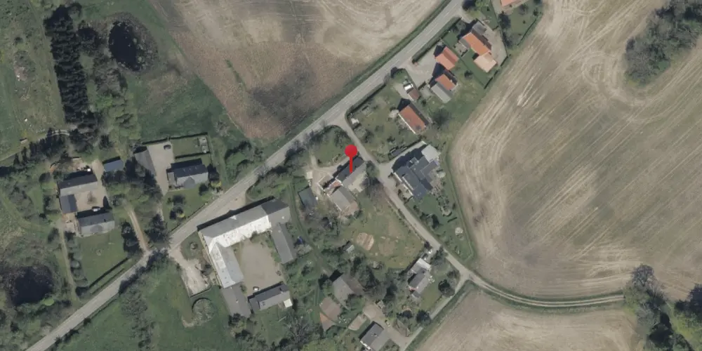 Historisk kort over Stollig Stationskro