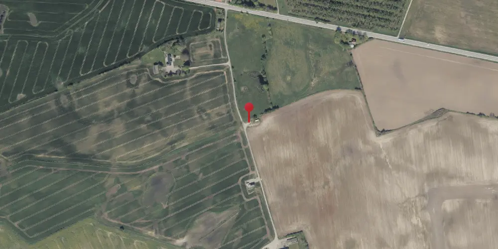 Historisk kort over Nørballe Trinbræt