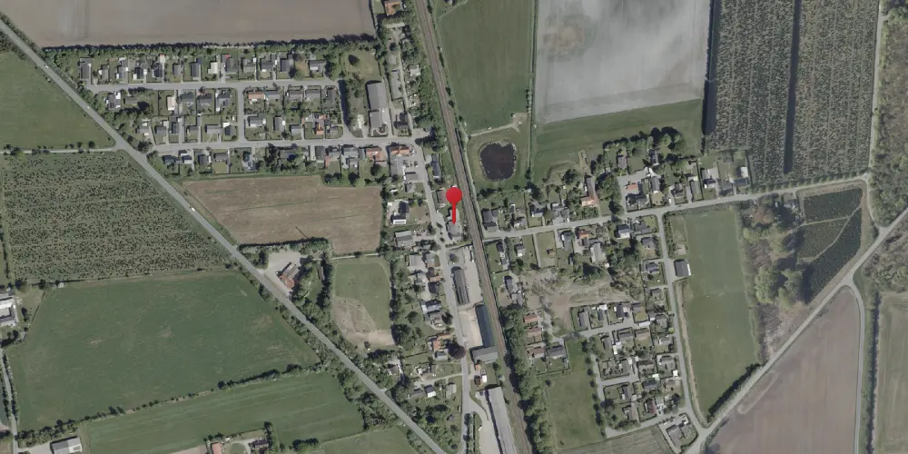 Historisk kort over Hovslund Stationsby Amtsbanegård Historisk kort over Hovslund Stationsby Amtsbanegård