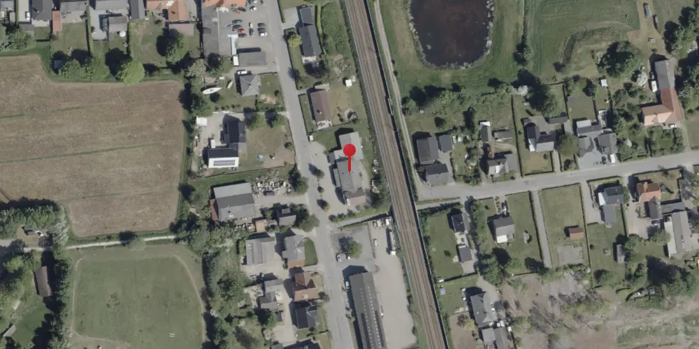 Historisk kort over Hovslund Stationsby Amtsbanegård Historisk kort over Hovslund Stationsby Amtsbanegård