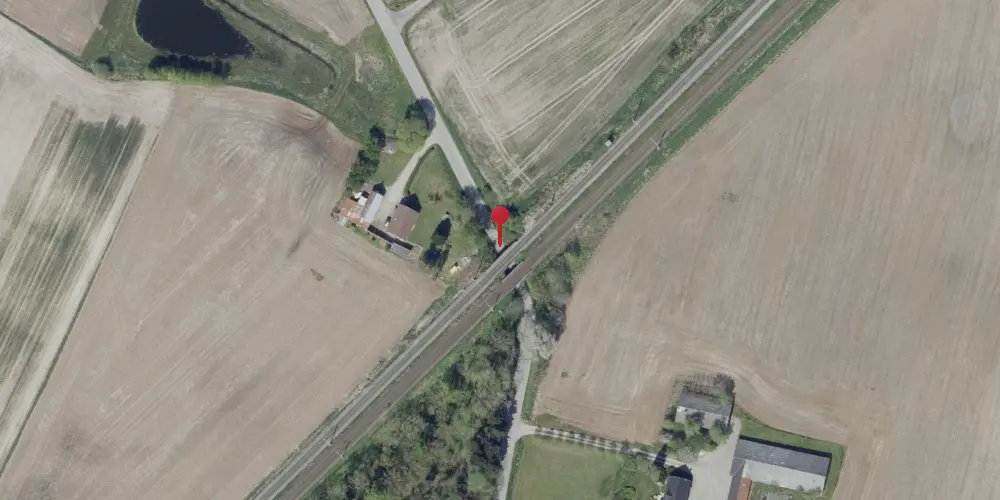 Historisk kort over Eriknauer Trinbræt