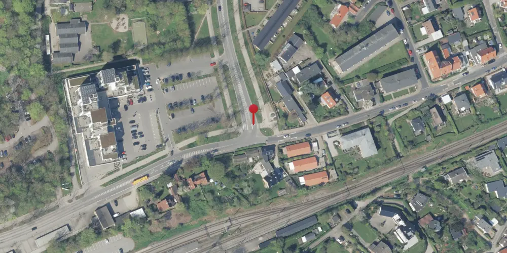 Historisk kort over Snekkersten Trinbræt [1879-1891]