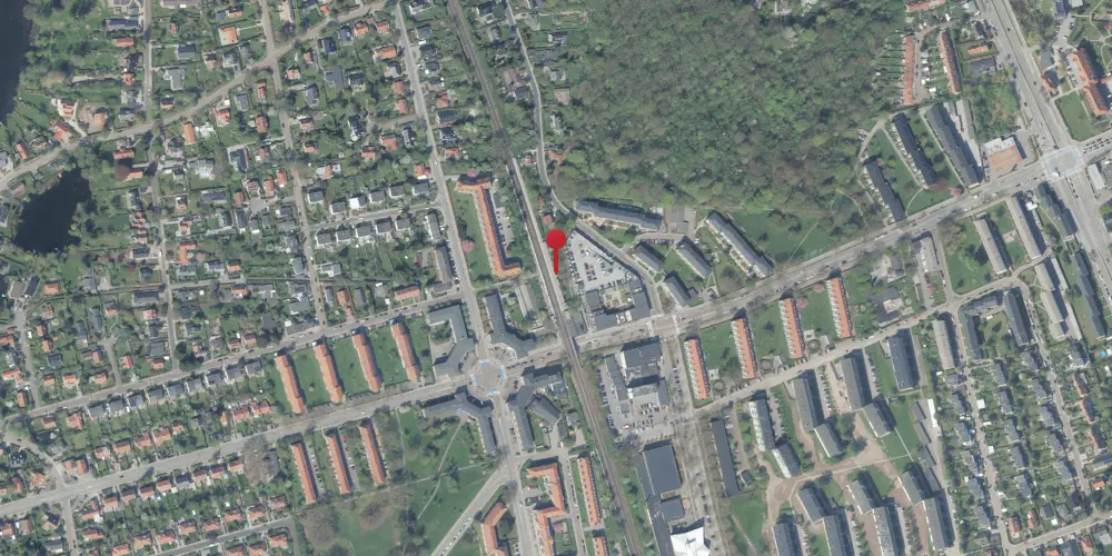 Historisk kort over Virum S-togsstation Historisk kort over Virum S-togsstation