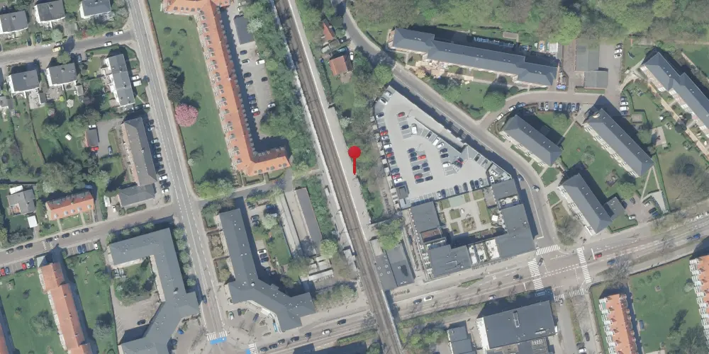 Historisk kort over Virum S-togsstation Historisk kort over Virum S-togsstation