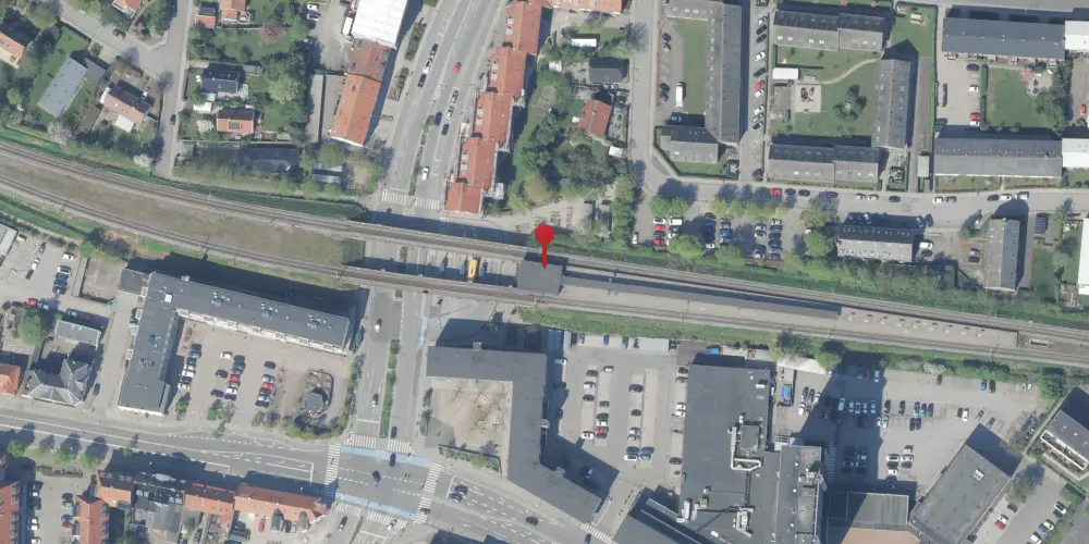 Historisk kort over Bagsværd S-togstrinbræt Historisk kort over Bagsværd S-togstrinbræt