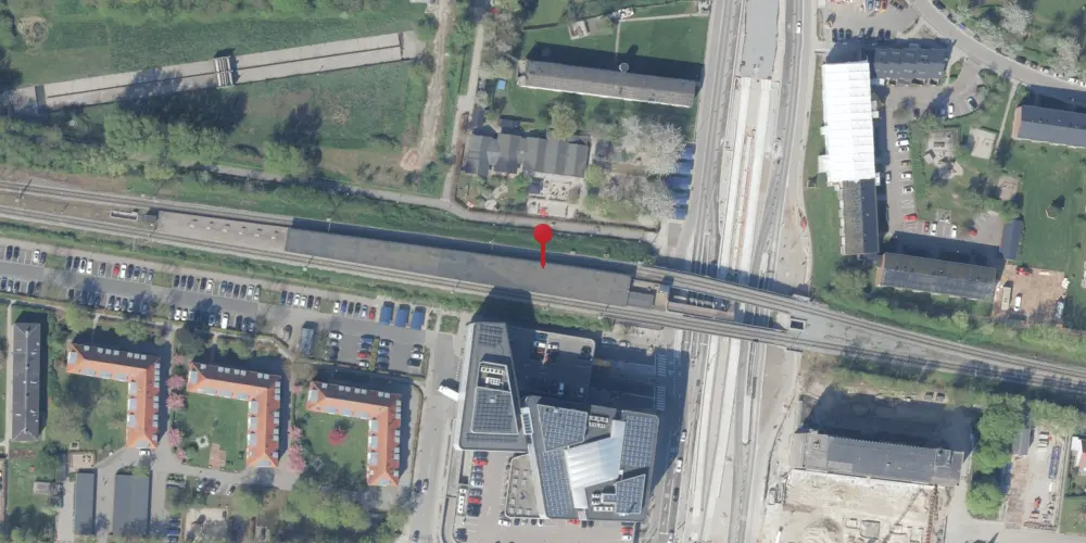 Historisk kort over Buddinge S-togstrinbræt