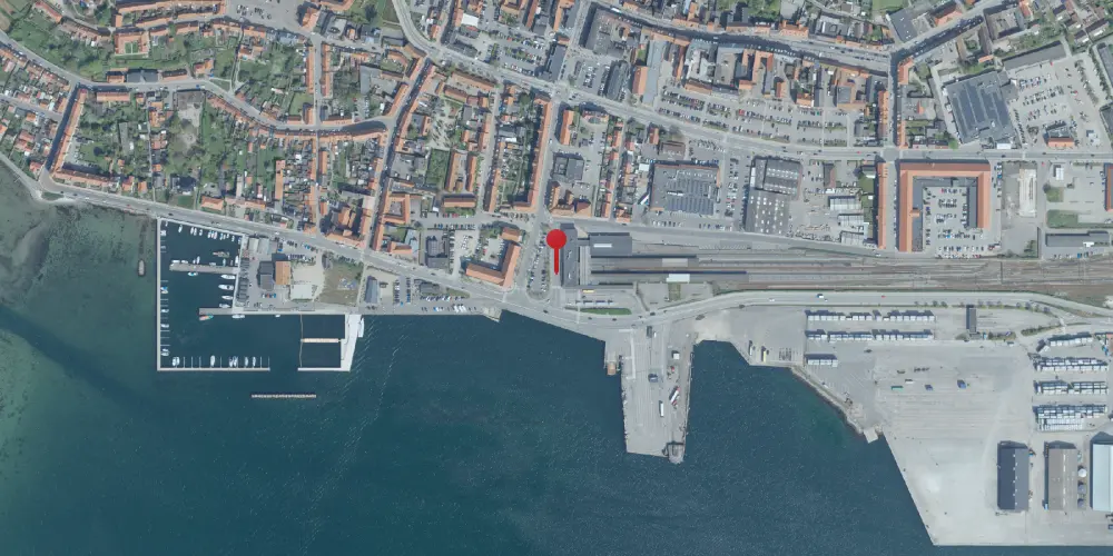 Historisk kort over Kalundborg Station [1874-1960]