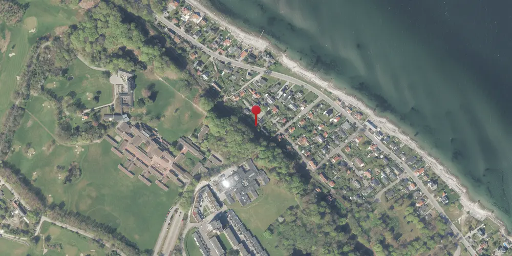 Historisk kort over Højstrup Trinbræt [1906-1991]