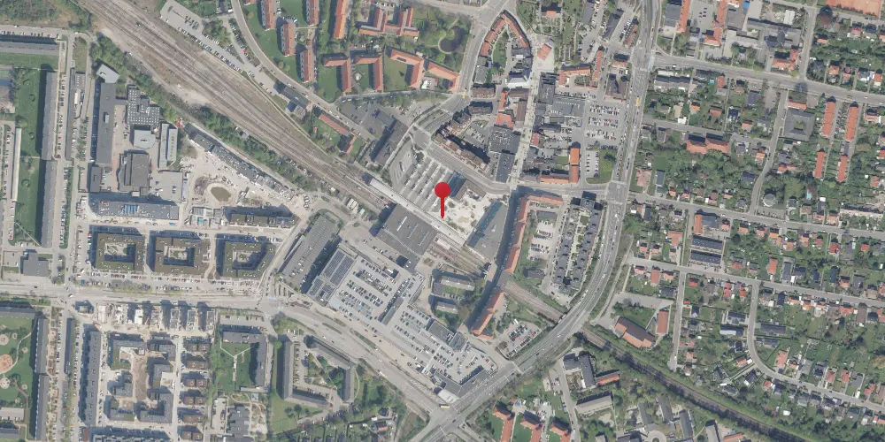 Historisk kort over Ballerup Station [1879-1989]