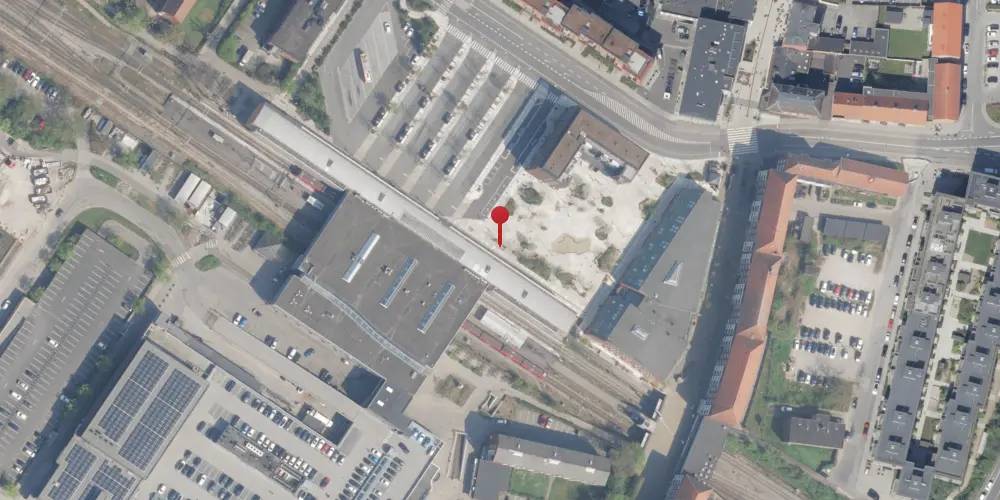 Historisk kort over Ballerup Station [1879-1989]