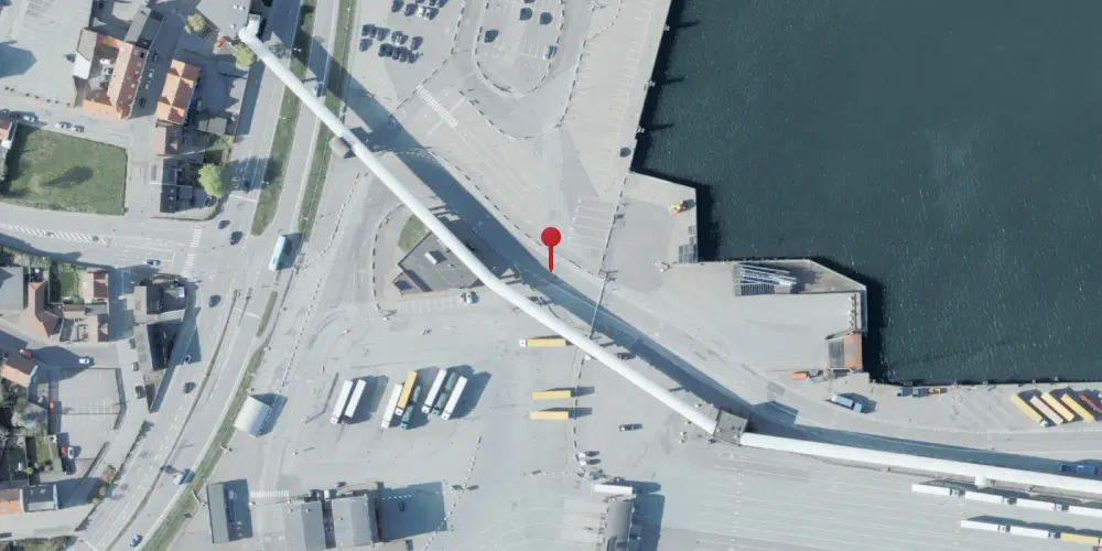 Historisk kort over Frederikshavn Havnestation [1891-1960]