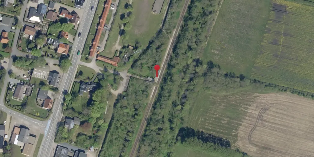 Historisk kort over Hviding Trinbræt