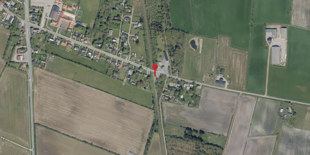 Historisk kort over Rejsby Station [1900-1962]