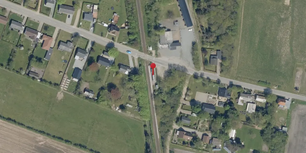 Historisk kort over Rejsby Station [1900-1962]