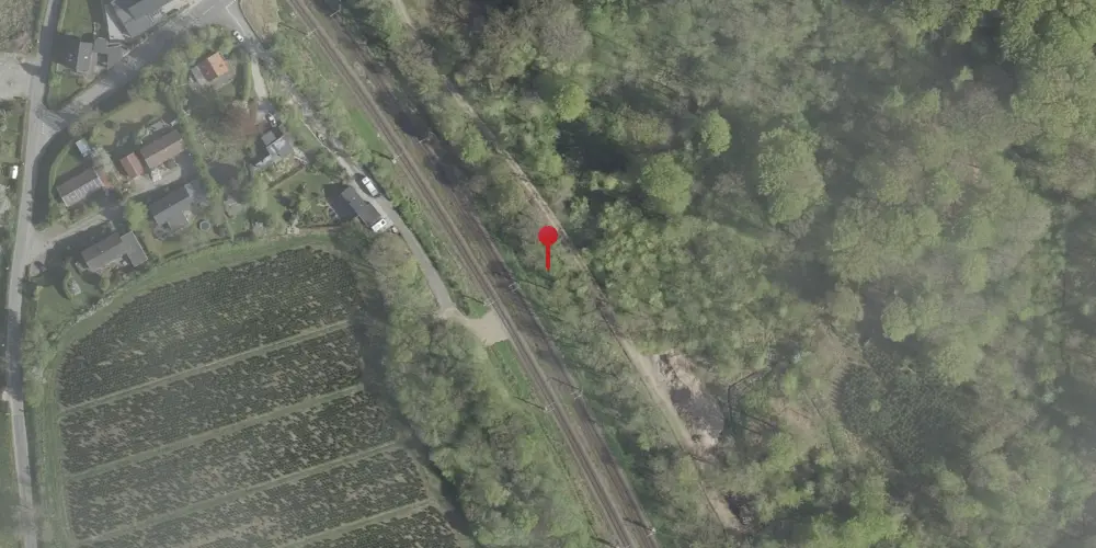 Historisk kort over Hylke Trinbræt