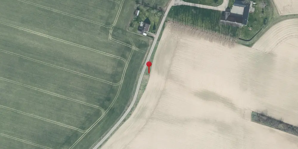 Historisk kort over Egholm Trinbræt