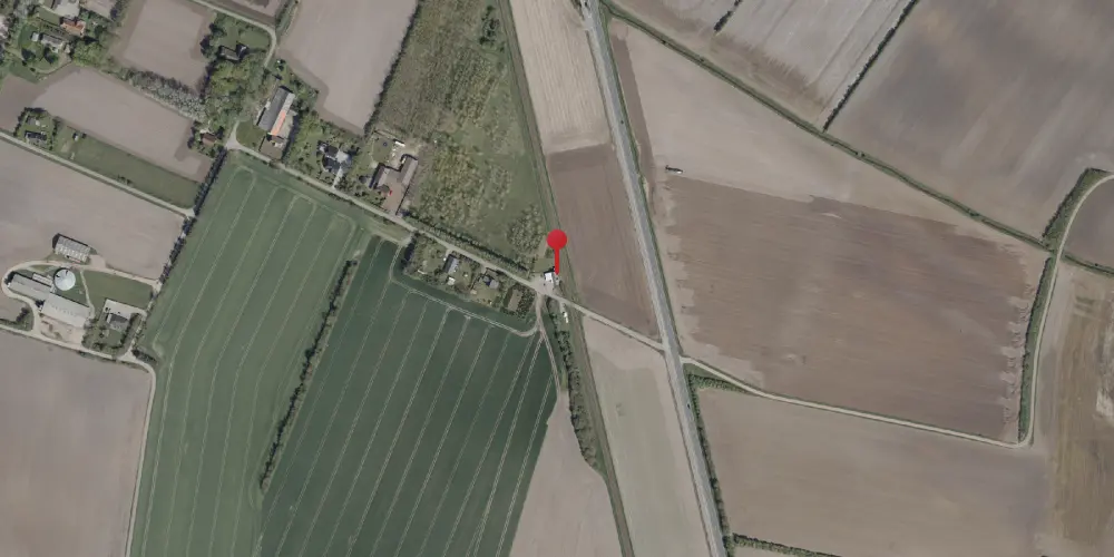 Historisk kort over Vollum Billetsalgssted [1900-1957]