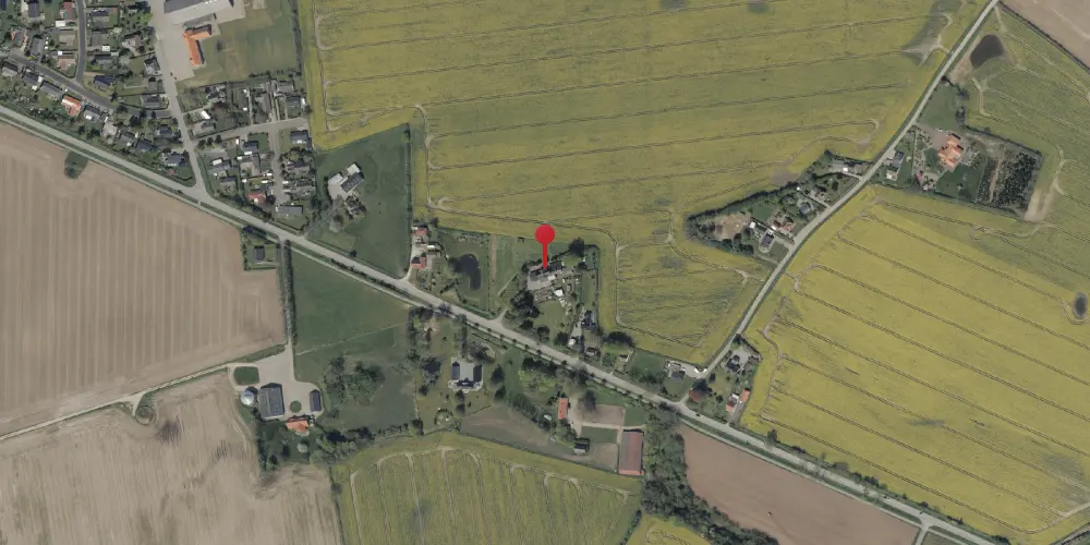 Historisk kort over Kelstrup Bad Station Historisk kort over Kelstrup Bad Station