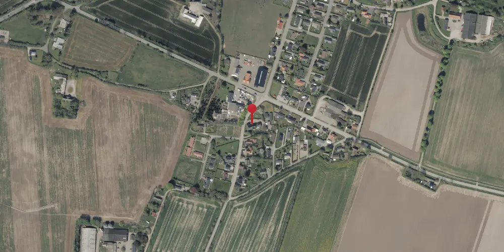 Historisk kort over Hejsager Station