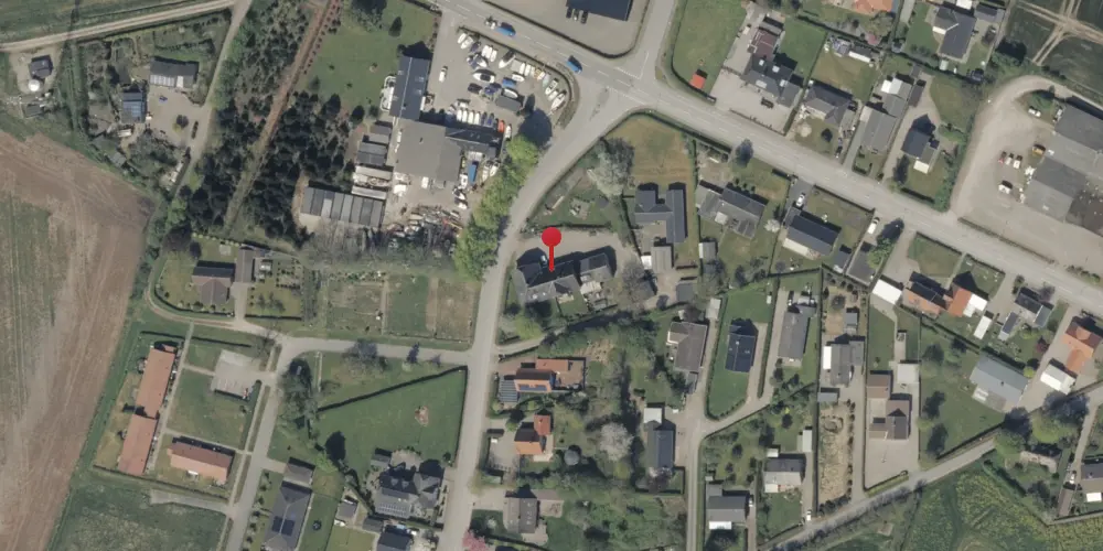 Historisk kort over Hejsager Station