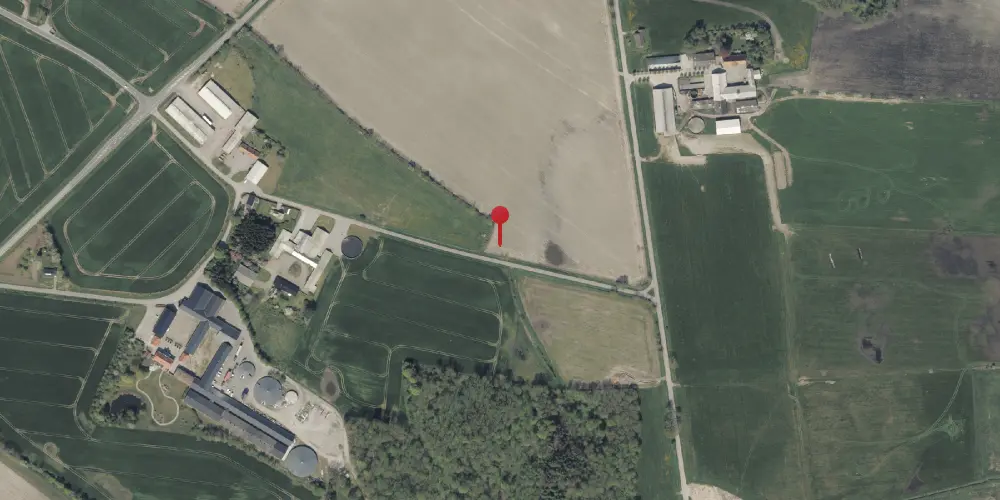 Historisk kort over Sode Holdeplads