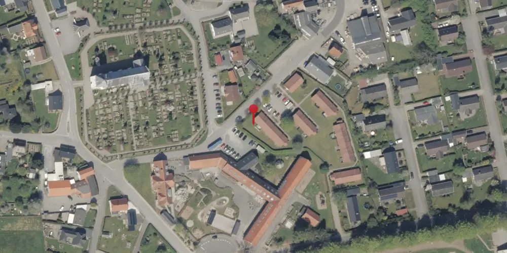 Historisk kort over Øsby Station