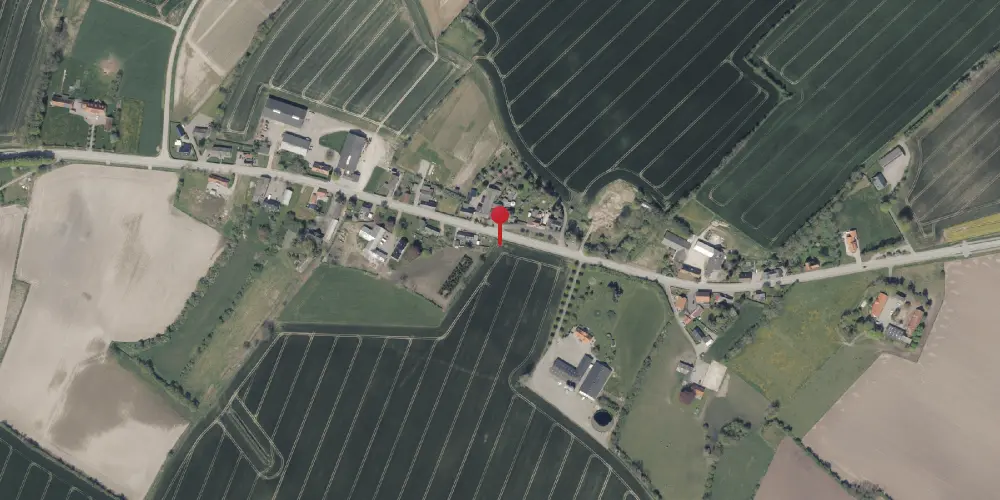 Historisk kort over Hajstrup Trinbræt