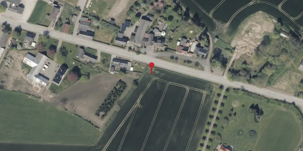 Historisk kort over Hajstrup Trinbræt