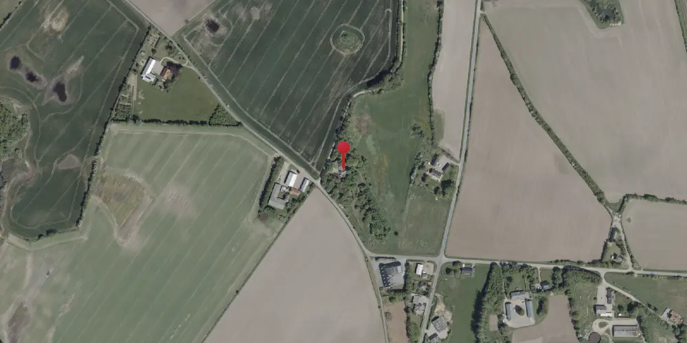 Historisk kort over Lerte Station