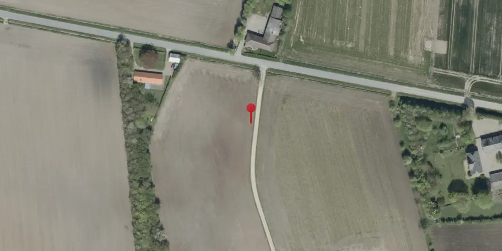 Historisk kort over Skodborgskov Holdeplads med sidespor Historisk kort over Skodborgskov Holdeplads med sidespor