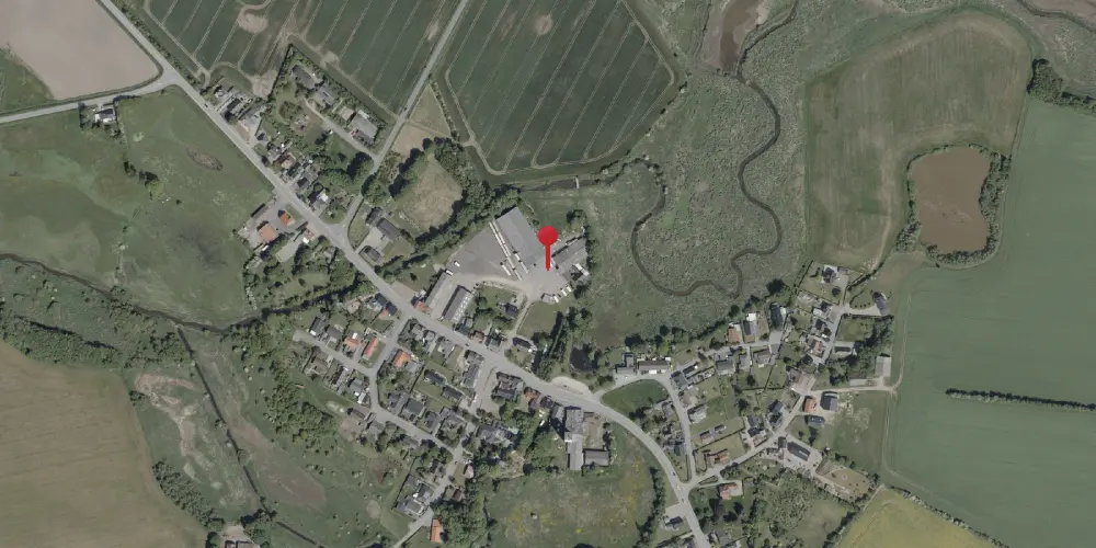 Historisk kort over Mølby (Tovskov) Station