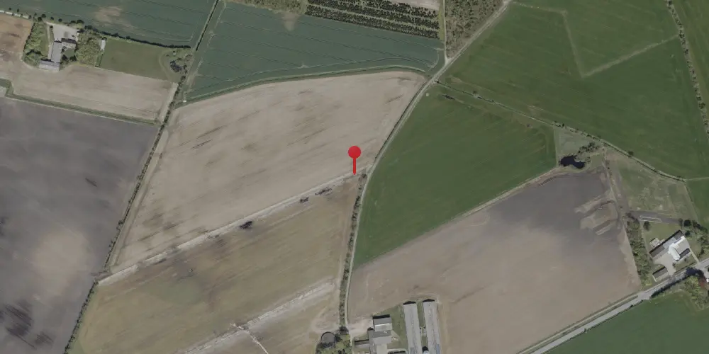 Historisk kort over Østergårde Holdeplads med sidespor Historisk kort over Østergårde Holdeplads med sidespor