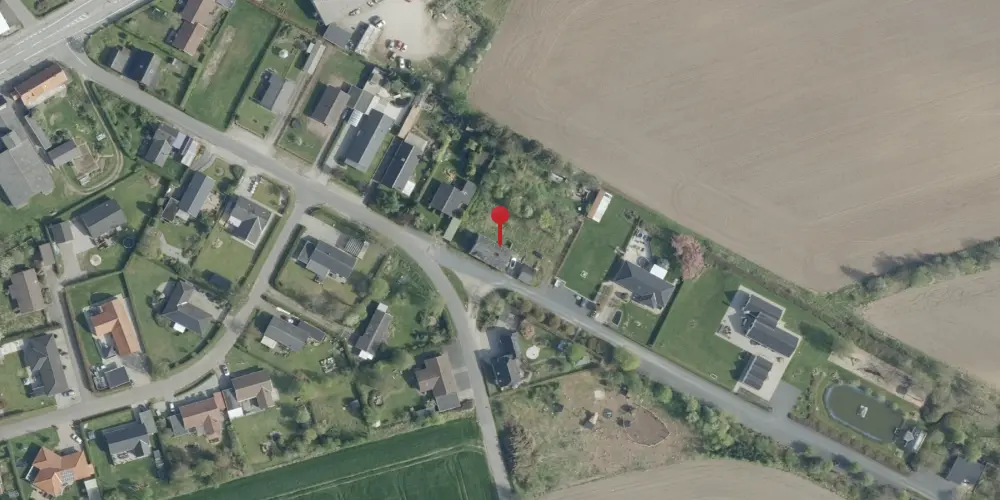 Historisk kort over Ravnstrup Station [1865-1943]