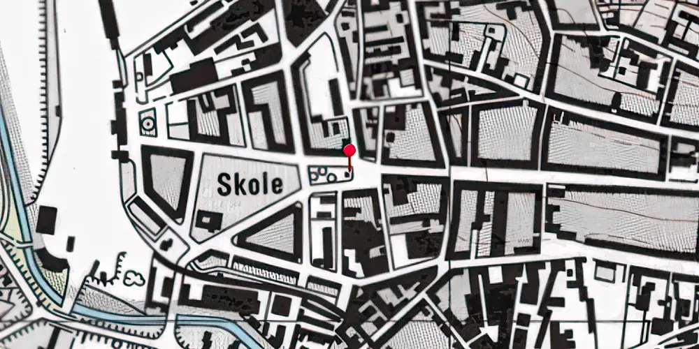 Historisk kort over Horsens Banegård [1868-1929]