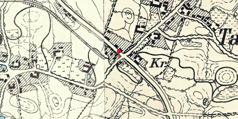 Historisk kort over Svenstrup (Als) Stationskro Historisk kort over Svenstrup (Als) Stationskro