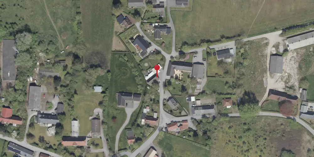 Historisk kort over Oksbøl (Als) Station