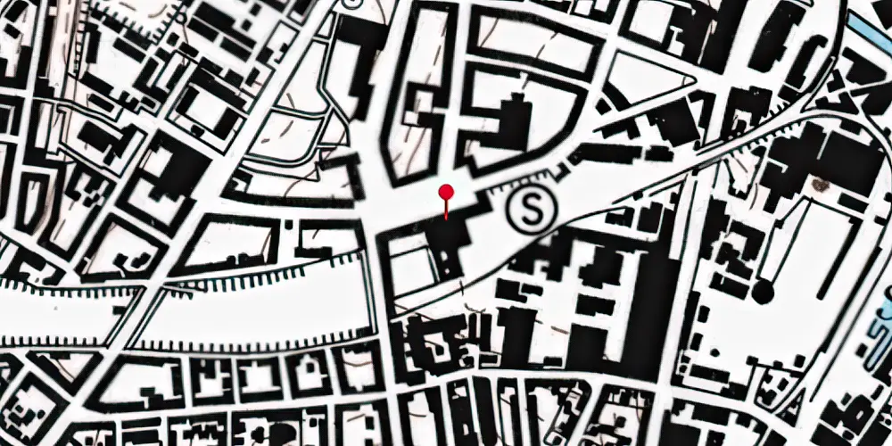 Historisk kort over Aarhus Hovedbanegård