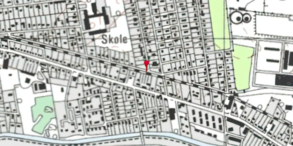 Historisk kort over Grenaa Havn Teknisk Station Historisk kort over Grenaa Havn Teknisk Station