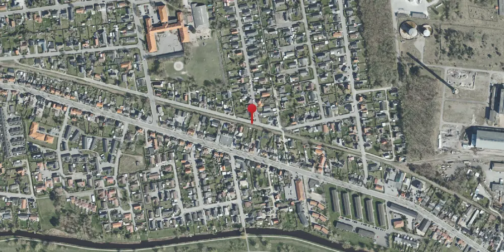 Historisk kort over Grenaa Havn Teknisk Station Historisk kort over Grenaa Havn Teknisk Station