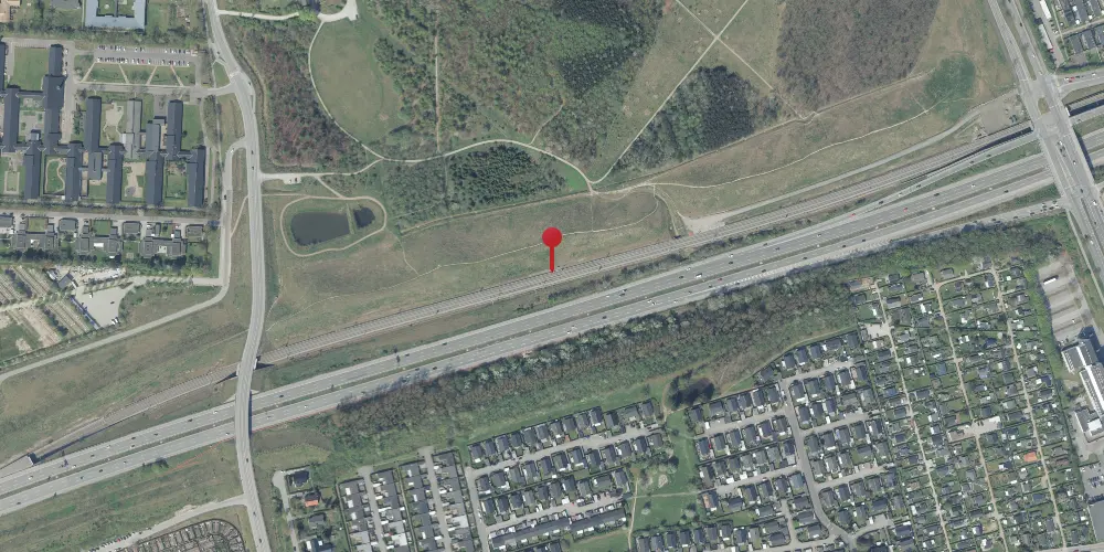 Historisk kort over Avedøre Havnevej Teknisk Station