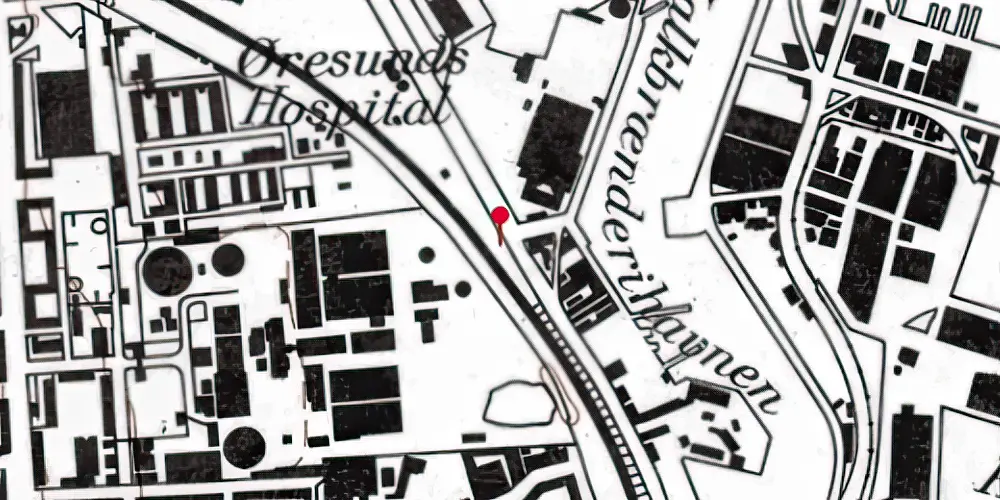 Historisk kort over Helgoland Teknisk Station