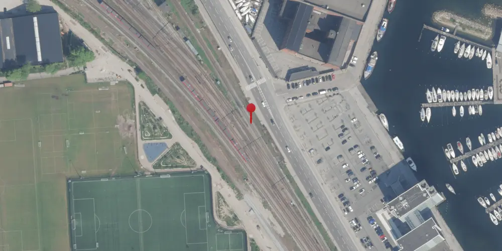 Historisk kort over Helgoland Teknisk Station