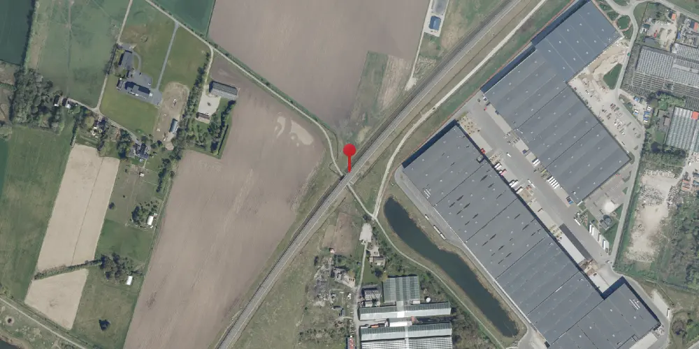 Historisk kort over Kildebrønde Transversalstation