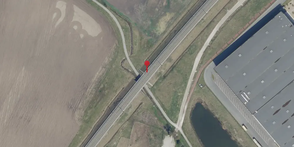 Historisk kort over Kildebrønde Transversalstation