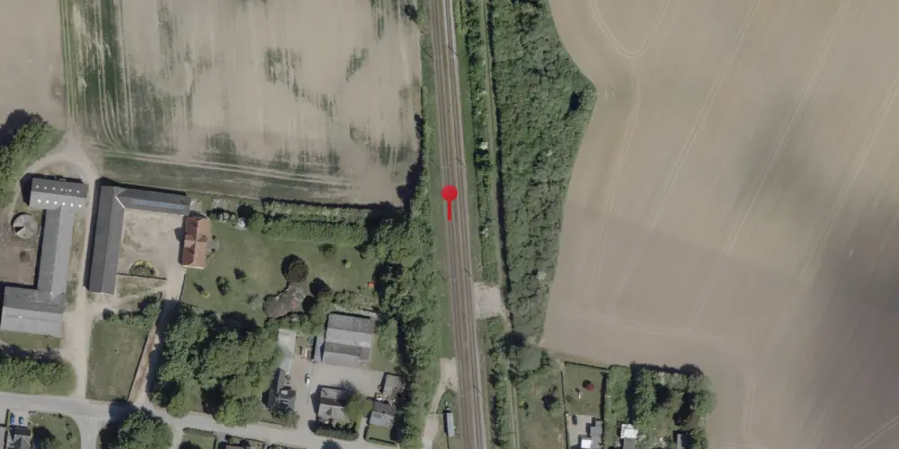 Historisk kort over Farris Teknisk Station